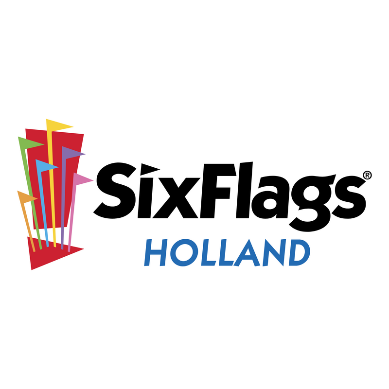 Six Flags Holland Logo PNG Vector  PNG