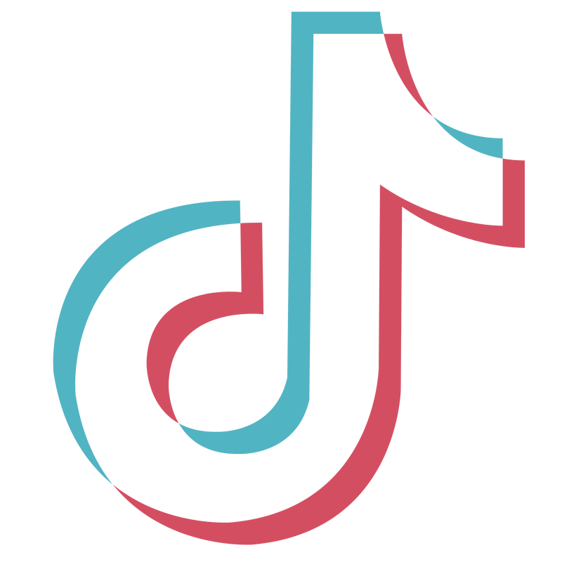 Tiktok White 标志 PNG Vector  PNG