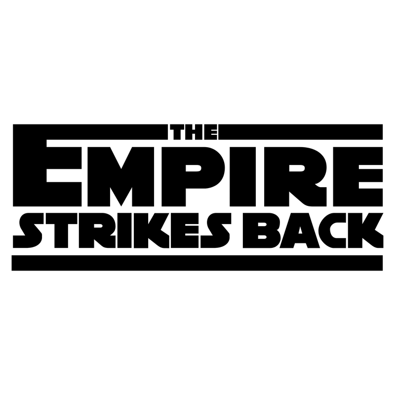The Empire Strikes Back Logo PNG Vector  PNG