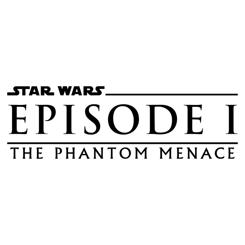 The Phantom Menace Λογότυπο PNG Vector  PNG