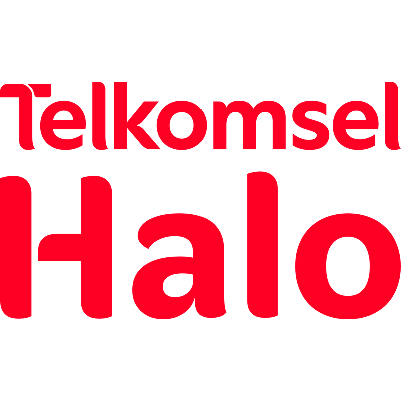 Telkomsel Halo Logo PNG Vector, Icon Transparent