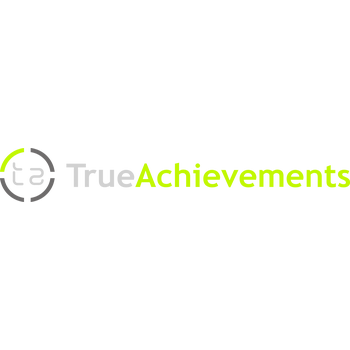 True Achievements Wordmark Logo PNG Transparent