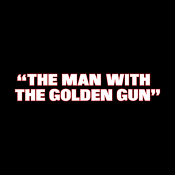 The Man With The Golden Gun Logo PNG