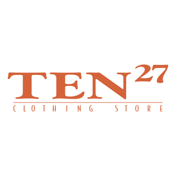 Ten27 Clothing Stores Logo PNG Průhledné