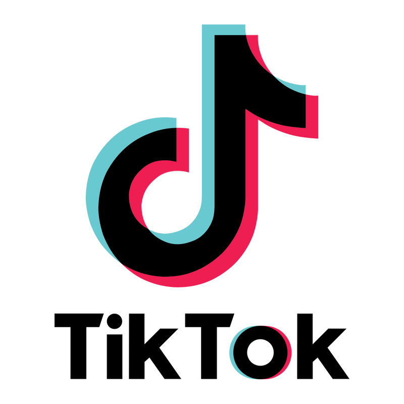 Tiktok Icon White Logo PNG Vector  PNG