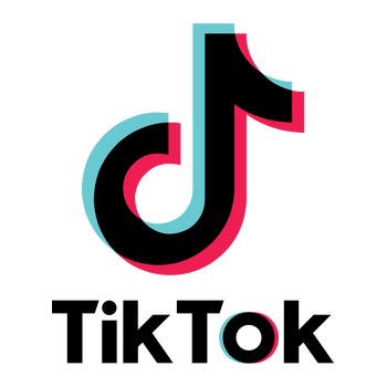 Tiktok Icon White Logo PNG Transparent