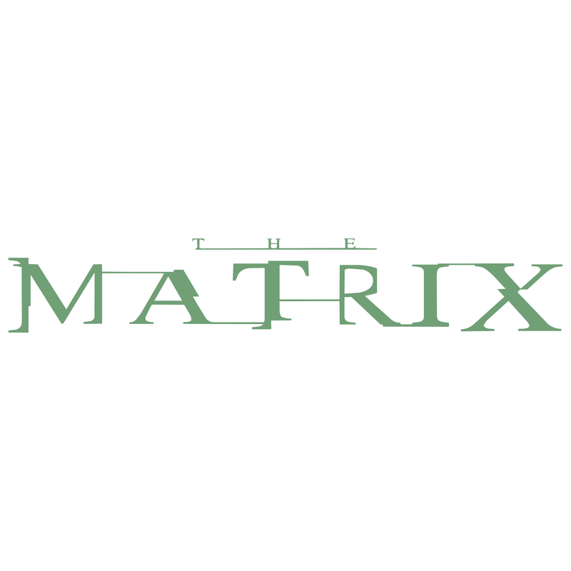 The Matrix Logo PNG Vector  PNG