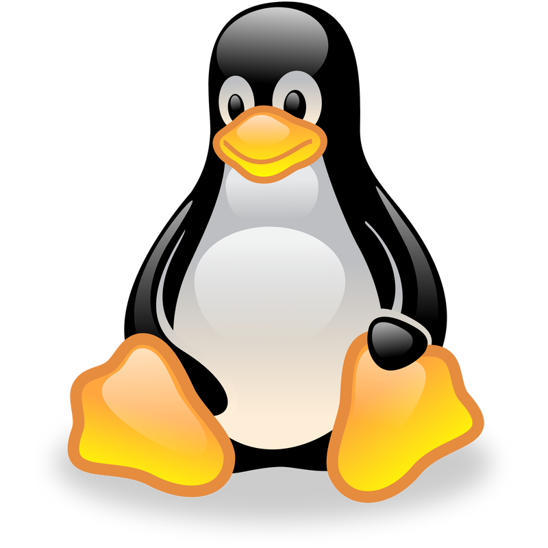 Tux Logo PNG Vector, Ikona