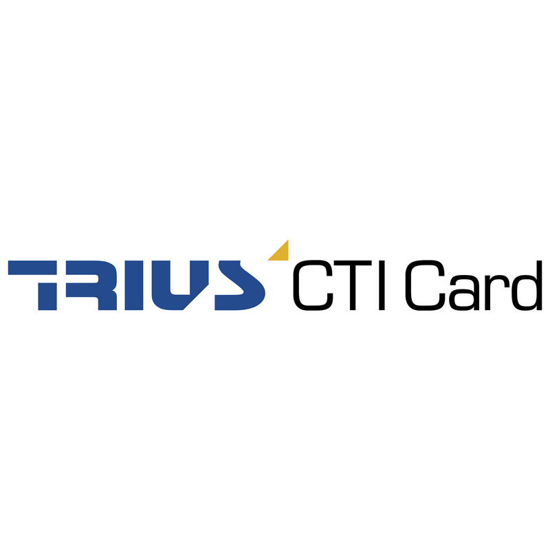 Trius Cti Card Logo PNG Vector  PNG