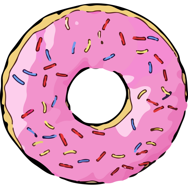 The Creative Donut Logo PNG Vector  PNG