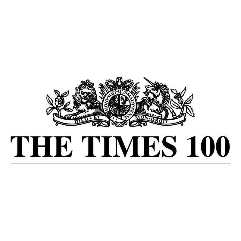 The Times 100 Logo PNG Vector, Icon Transparent