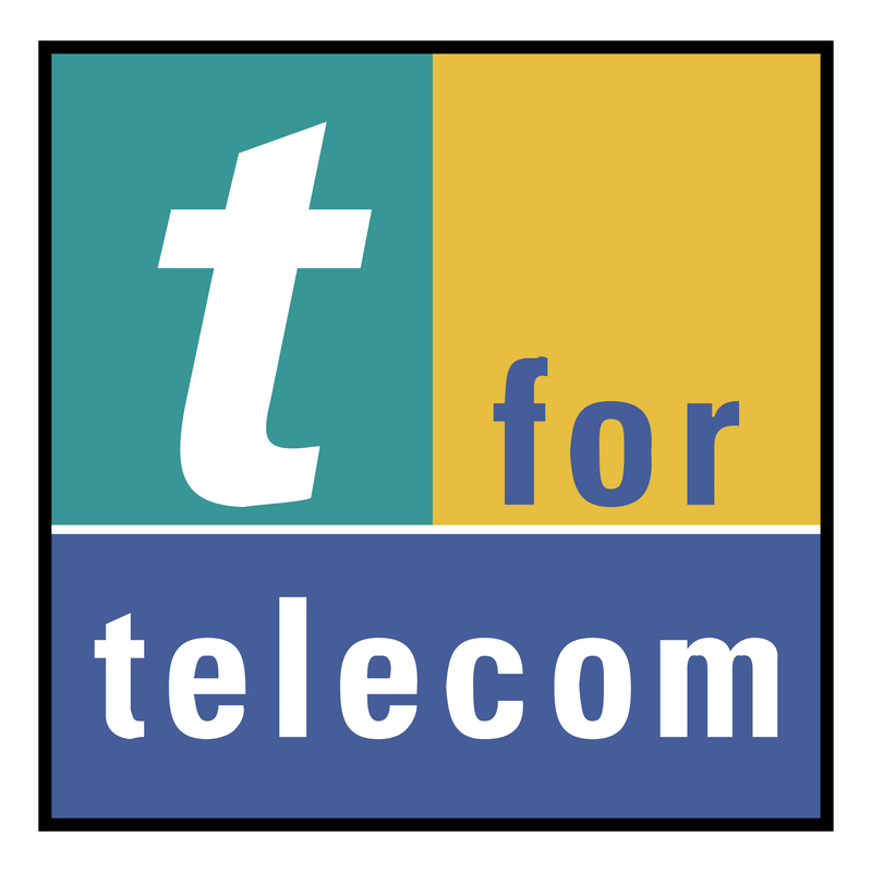 T For Telecom Logo PNG Vector, Icon Transparent