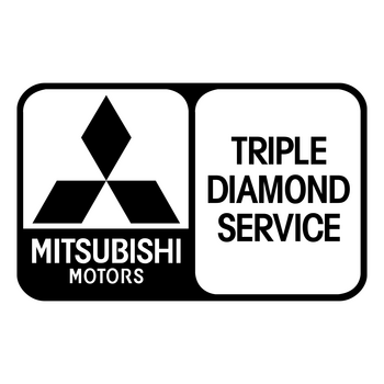 Triple Diamond Service Logo PNG