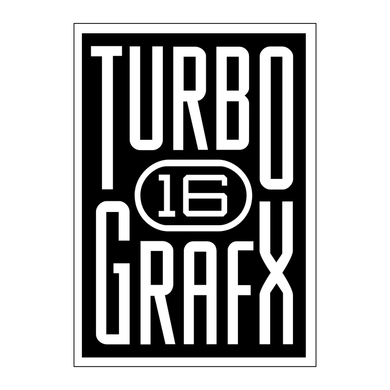 Turbo Grafx Logotyp PNG Vector  PNG