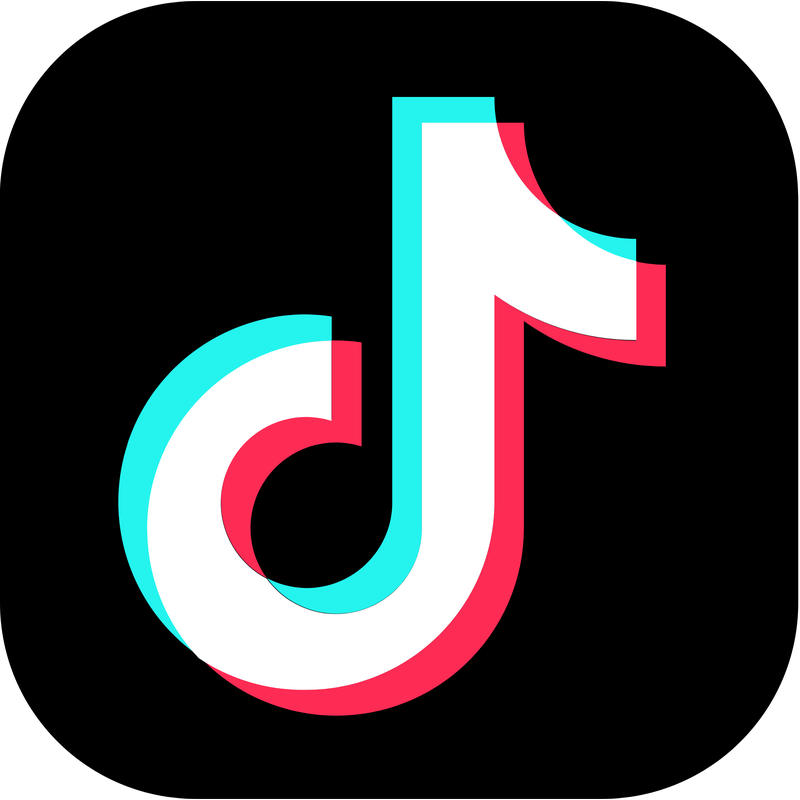 Tiktok App Icon 标志 PNG Vector  PNG