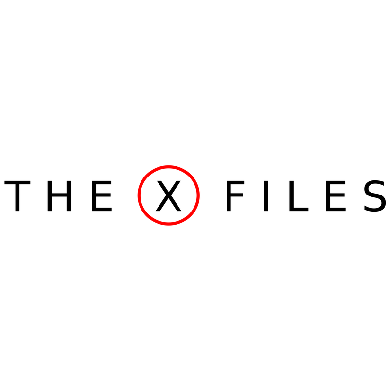 The X-Files 标志 PNG Vector  PNG