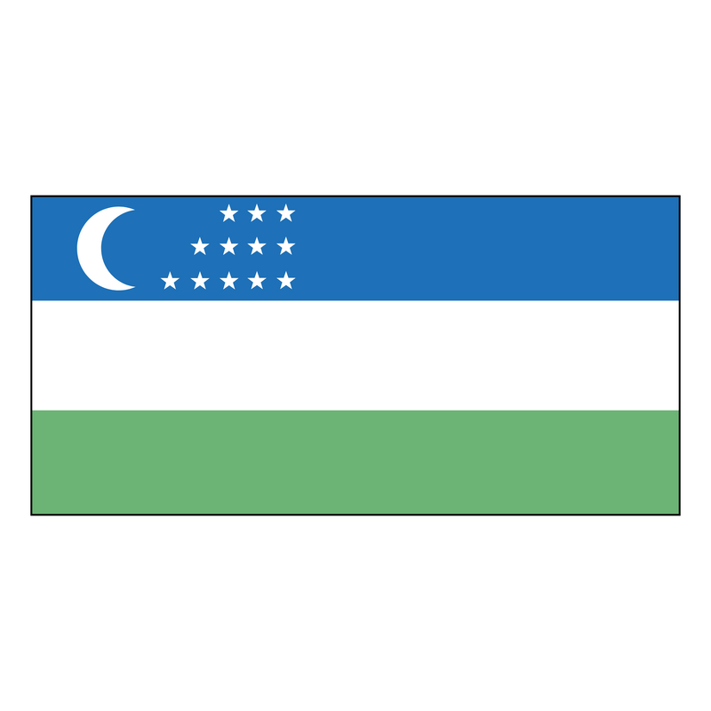 Flag of Uzbekistan Logo PNG Vector  PNG