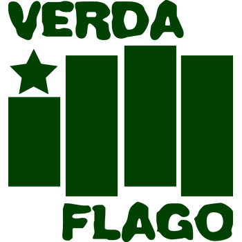 Verda Flago Logo PNG Trong suốt
