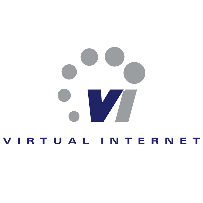 Virtual Internet Logo PNG Vector  PNG