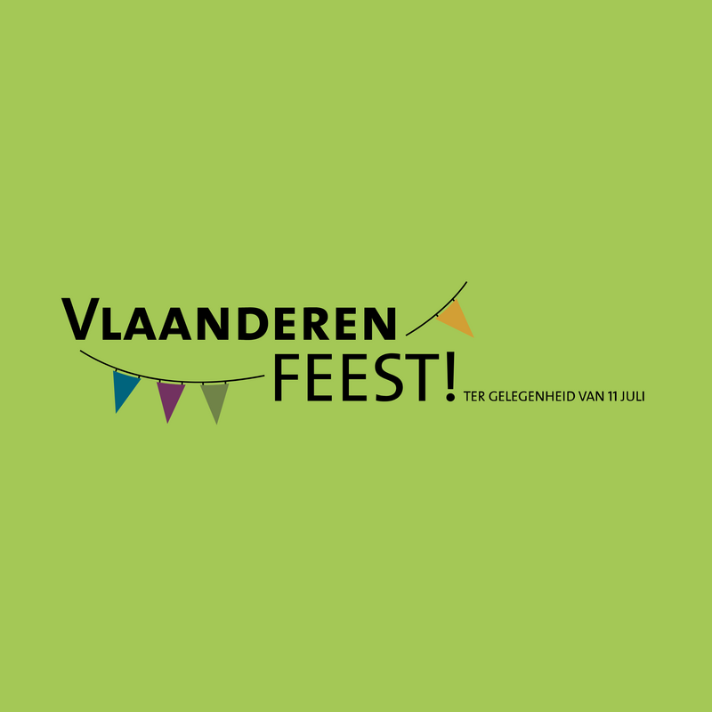 Vlaanderen Feest! Logo PNG Vector  PNG