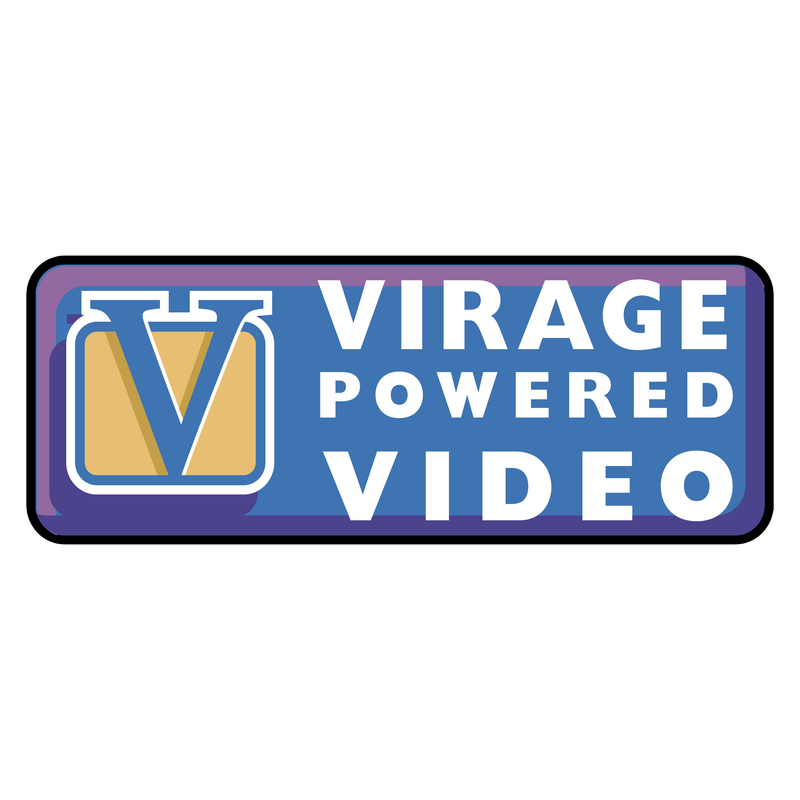 Virage Powered Video Logo PNG Vector  PNG