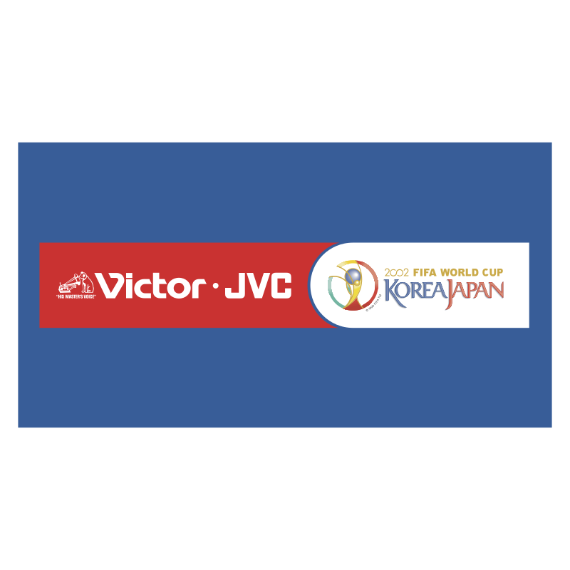 ラジオ・コンポ Victor JVC 2002 FIFA WORLD CUP KOREA Victor Jvc 2002 World Cup Sponsor Logo PNG Vector SVG (95.99 KB