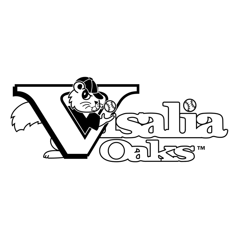 Visalia Oaks Logo PNG Vector  PNG