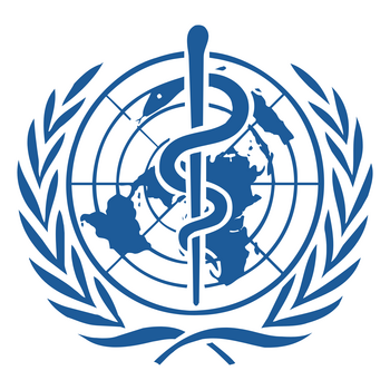 WHO (World Health Organization) Logo PNG Průhledné