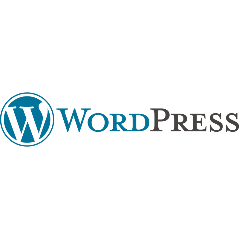 Wordpress Blue Logo PNG Vector  PNG
