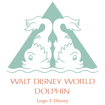 Walt Disney World Dolphin Логотип PNG