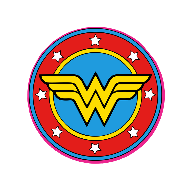 Wonder Woman Logo PNG Vector  PNG