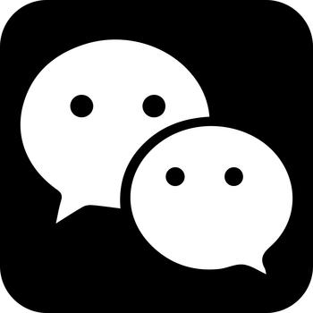 Wechat Black Logo PNG