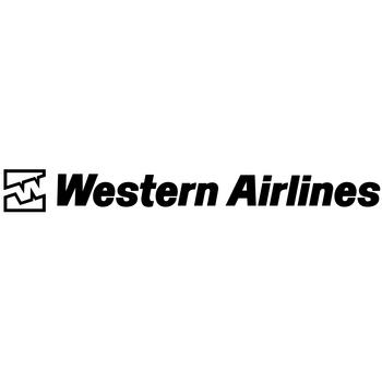 Western Airlines Logo PNG Trasparente