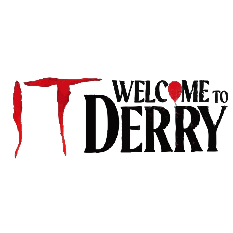 Welcome To Derry Logo PNG Vector, Icon