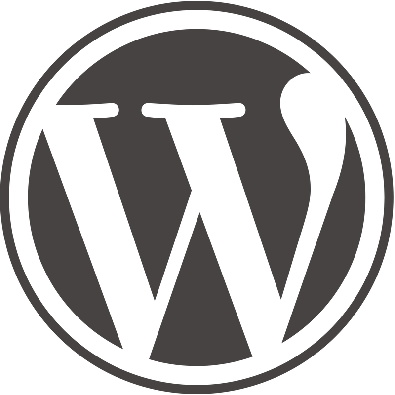 Wordpress Icon Logo PNG Vector  PNG