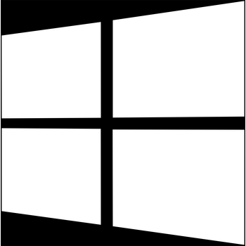 Windows 10 (white) Logo PNG