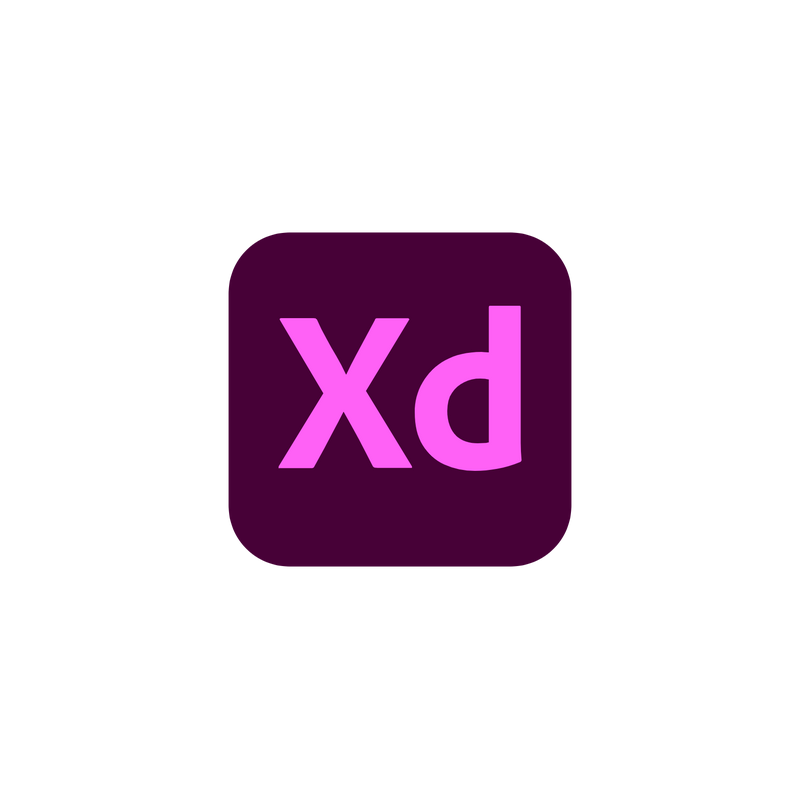 Adobe XD 로고 PNG Vector  PNG