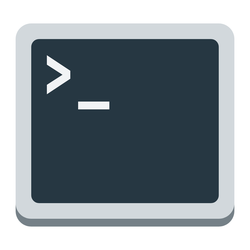 XFCE Terminal Logo PNG Vector, Icoon