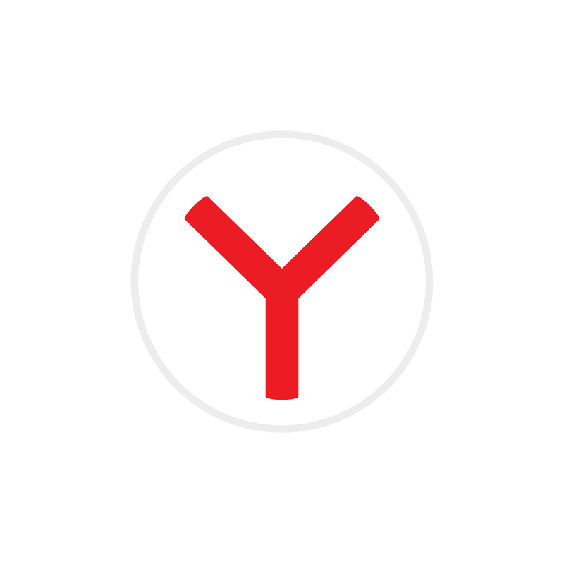 Yandex Browser Logo PNG Vector  PNG