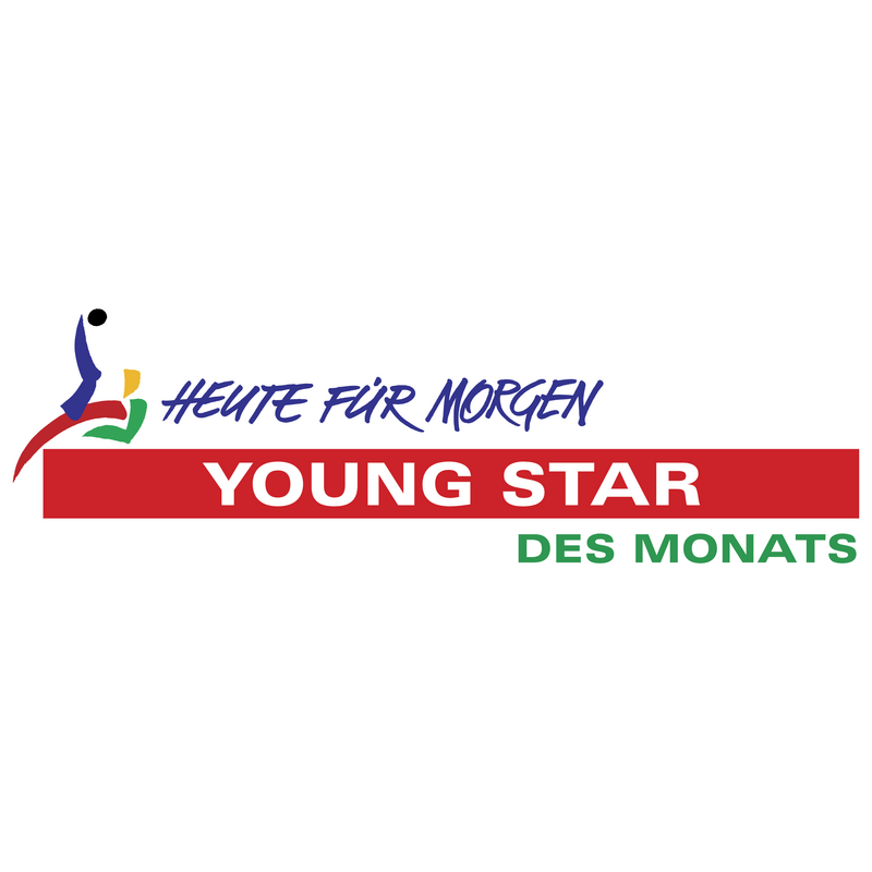 Young Star Des Monats Logo PNG Vector  PNG