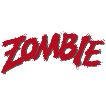 Zombie Dawn of the Dead 로고 PNG