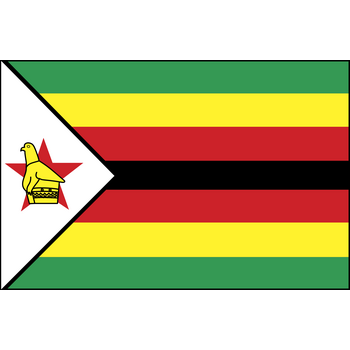 Flag of Zimbabwe 标志 PNG